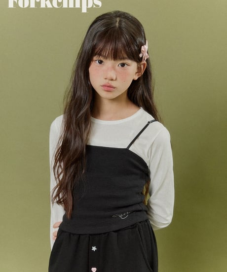 17[予約]FORKCHIPS chic stone camisole