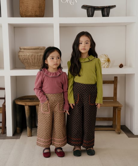 3[予約]OREN mareille accordion padded pants