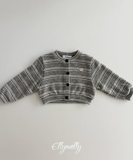 36[予約]ELLYMOLLY hass wool cardigan