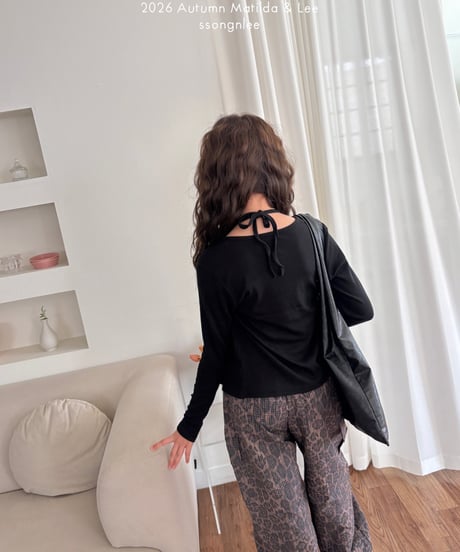 77[予約]matilda&lee lace halter cardigan set
