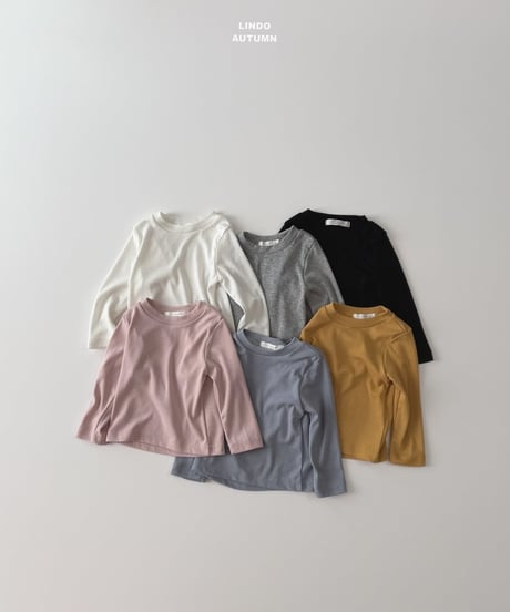 8[予約]LINDO mochi basic t-shirt