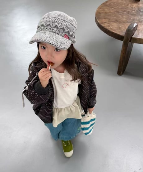 12[予約]aiai pinky dot hoodie zip-up