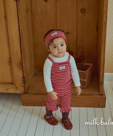 24[予約]milkbalm lollipop frill pants