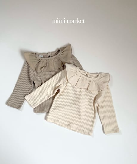 20[予約]mimi market liz polo shirt