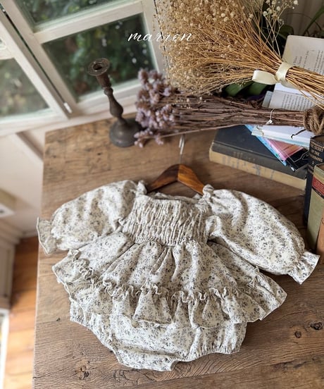 54[予約]marron juliet suit(6-18m)