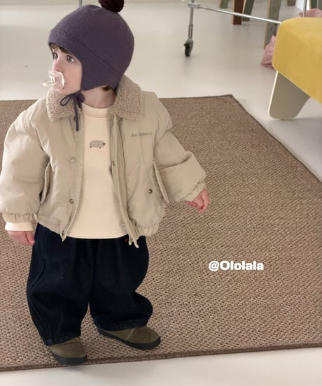 9[予約]ololala elephant padded jacket