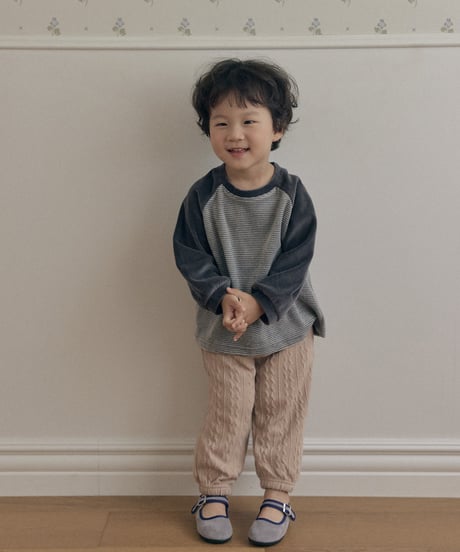 29[予約]送料無料 the beige knit jogger pants