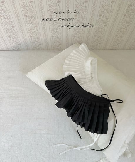16[予約]monbebe layered pleated apron(kids)