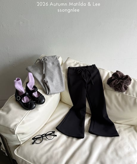 55[予約]matilda&lee autumn daily bootcut