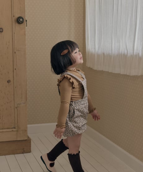 17[予約]送料無料 the beige pumpkin suspender pants