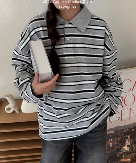 26[予約]matilda&lee jay collar tee