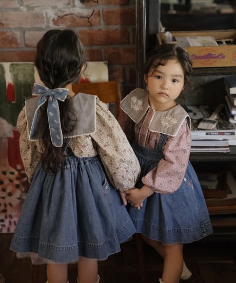 12[予約]OREN rosetta blouse