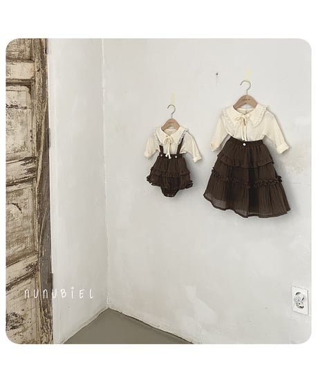 38[予約]nunubiel airsha blouse