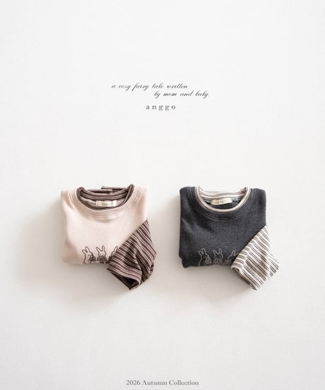 3[予約]anggo pretzel t-shirt