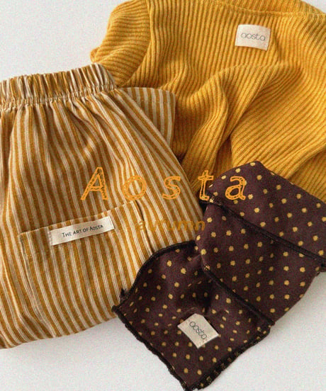 51[予約]Aosta choco chip muffler