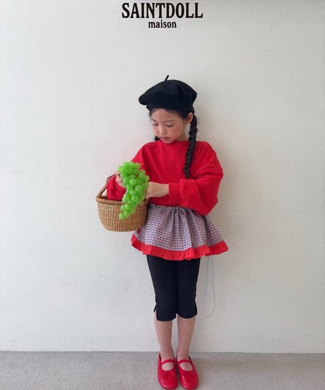 57[予約]saintdoll check chips skirt