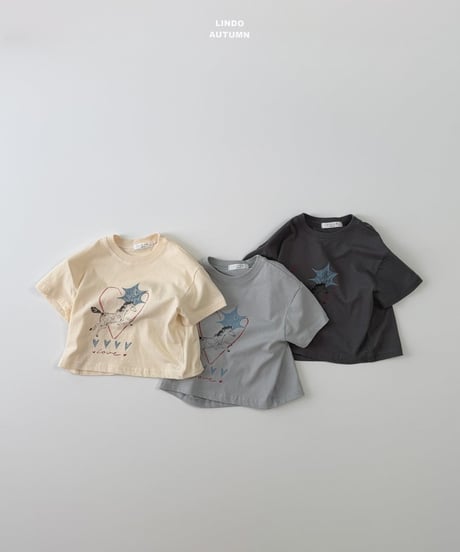 9[予約]LINDO sketch short sleeve t-shirt