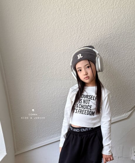 49[予約]COMMA reversible printed t-shirt