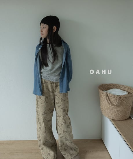 7[予約]oahu my denim shirt