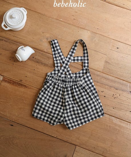 49[予約]bebeholic ako suspender pants