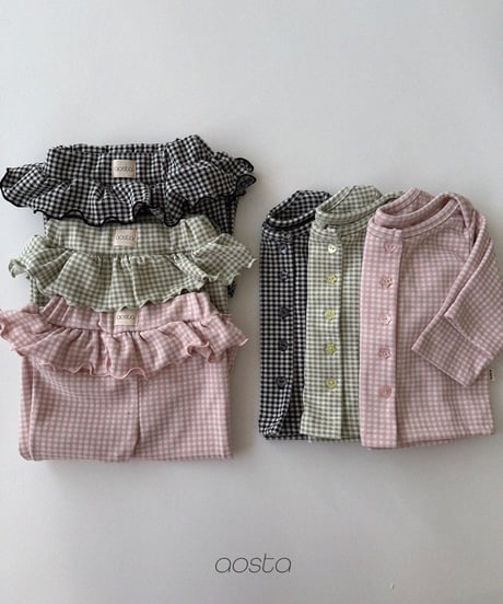 63[予約]Aosta kiki frill pants