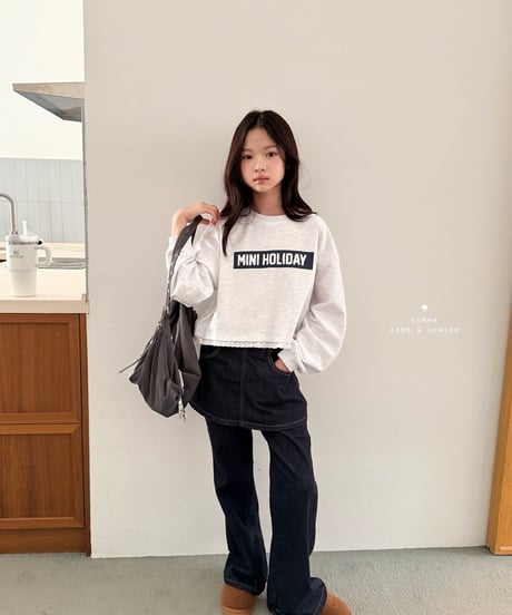 33[予約]COMMA skirt denim pants