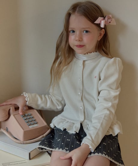 5[予約]berryberry sappun frill cardigan