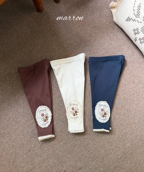 20[予約]marron bonjour leggings(XS-L)