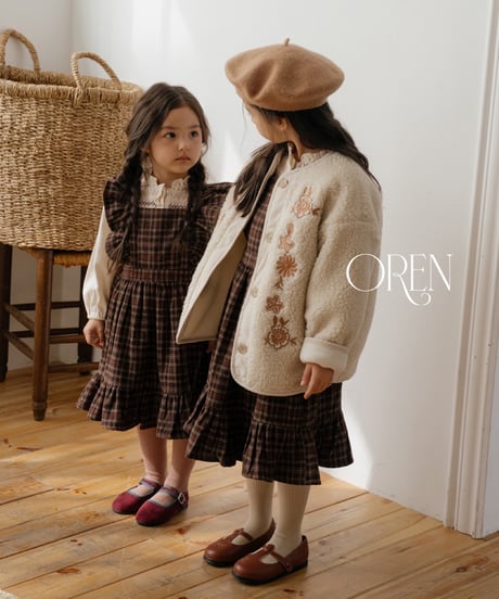 1[予約]OREN sollyeon suspender dress