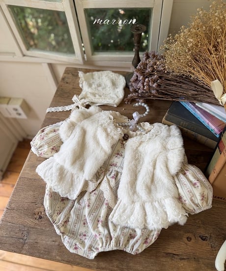 52[予約]marron happy suit(6-18m)