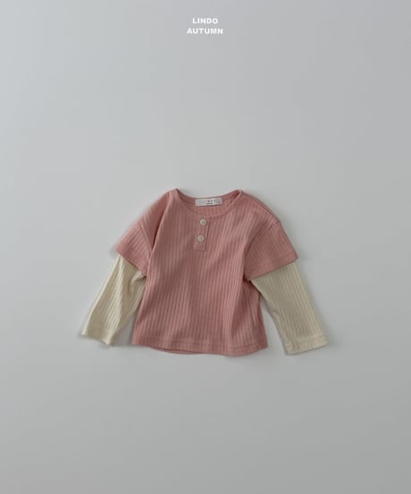 13[予約]LINDO candy layered tee