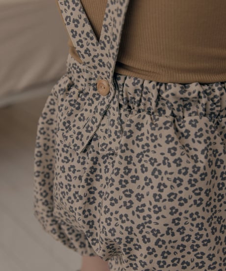 17[予約]送料無料 the beige pumpkin suspender pants