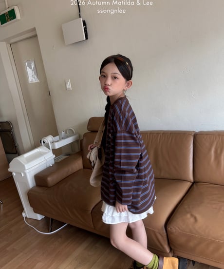 30[予約]matilda&lee jelly border tee
