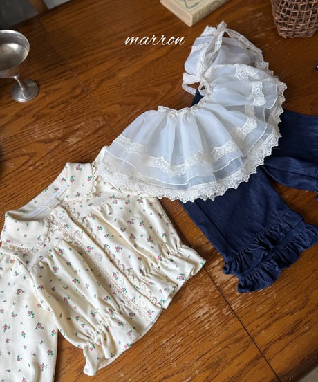 39[予約]marron deer skirt