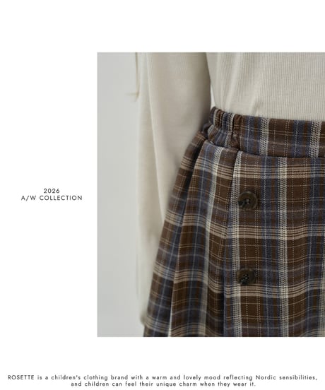 25[予約]ROSETTE duel skirt
