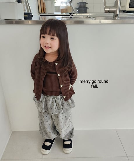 25[予約]merry go round moringo cardigan set