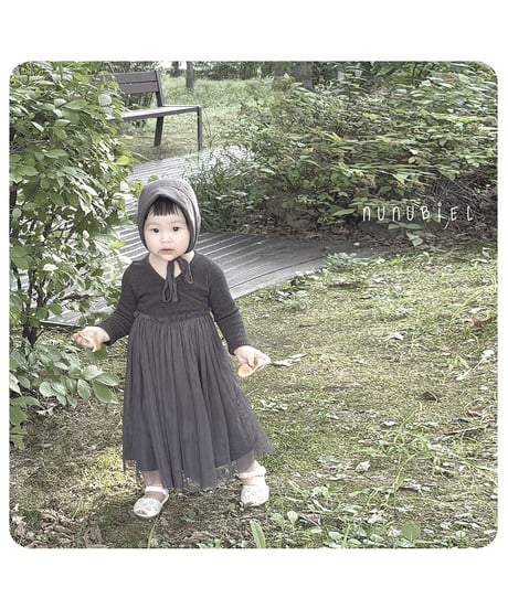 23[予約]nunubiel knitted dress