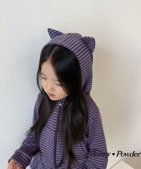59[予約]bunny powder minami hood zip-up