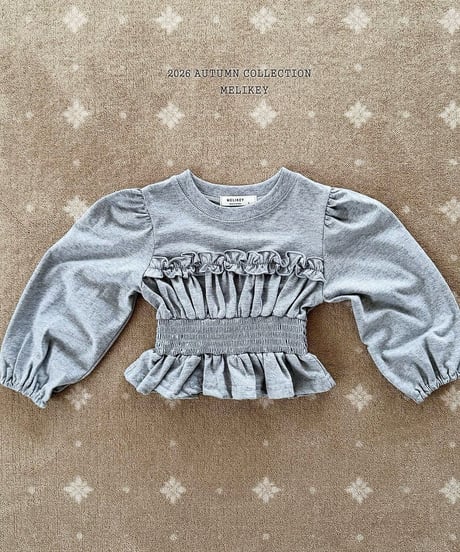 19[予約]melikey smoke frill t