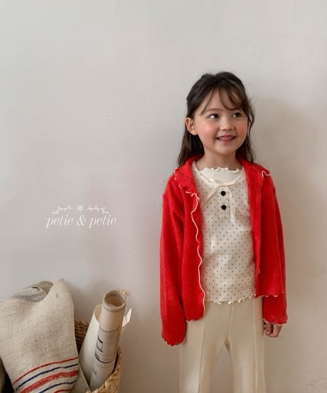 26[予約]petit&petit monggle cardigan