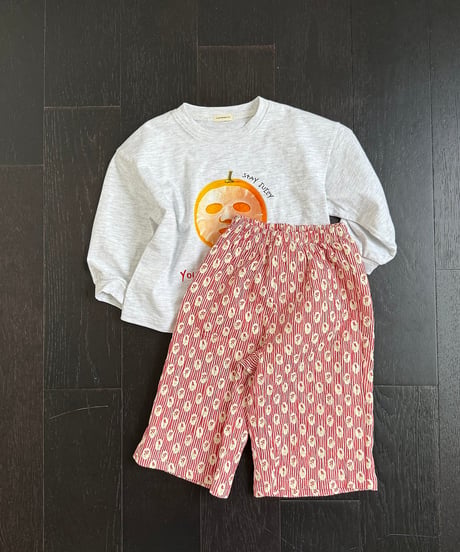 9[予約]nightbebe annoying orange long sleeve tee