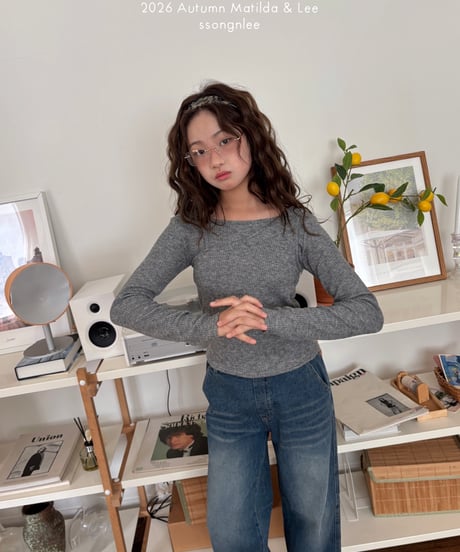 5[予約]matilda&lee hailey urban rib t
