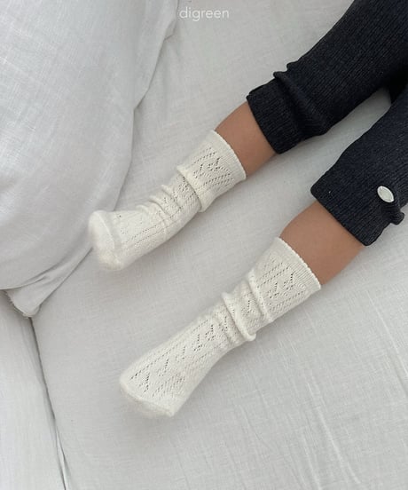 52[予約]digreen eyelet socks