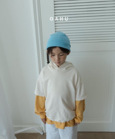 4[予約]oahu part short sleeve hoodie