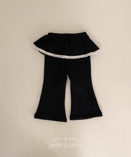23[予約]petit&petit moss skirt flare pants