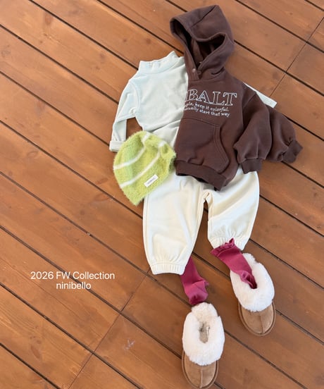 23[予約]ninibello cobalt hoodie