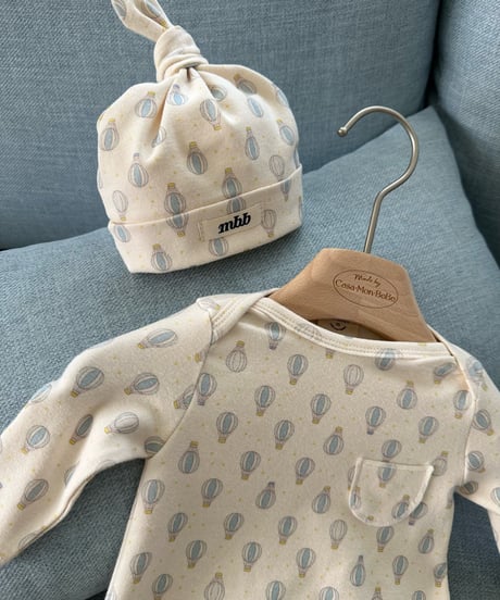 25[予約]monbebe ed balloon suit(bonnet set)
