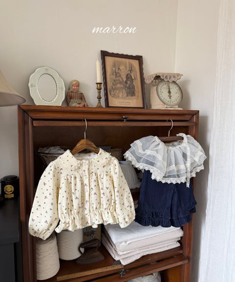 39[予約]marron deer skirt