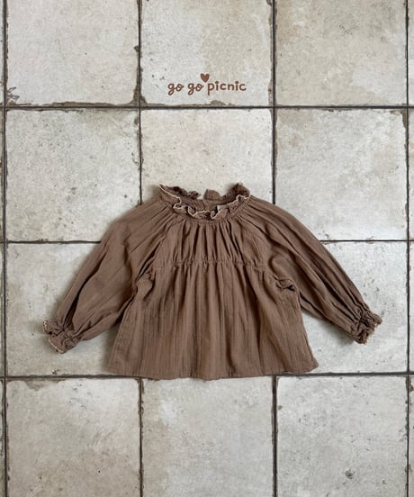4[予約]go go picnic lena blouse