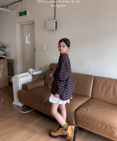 30[予約]matilda&lee jelly border tee